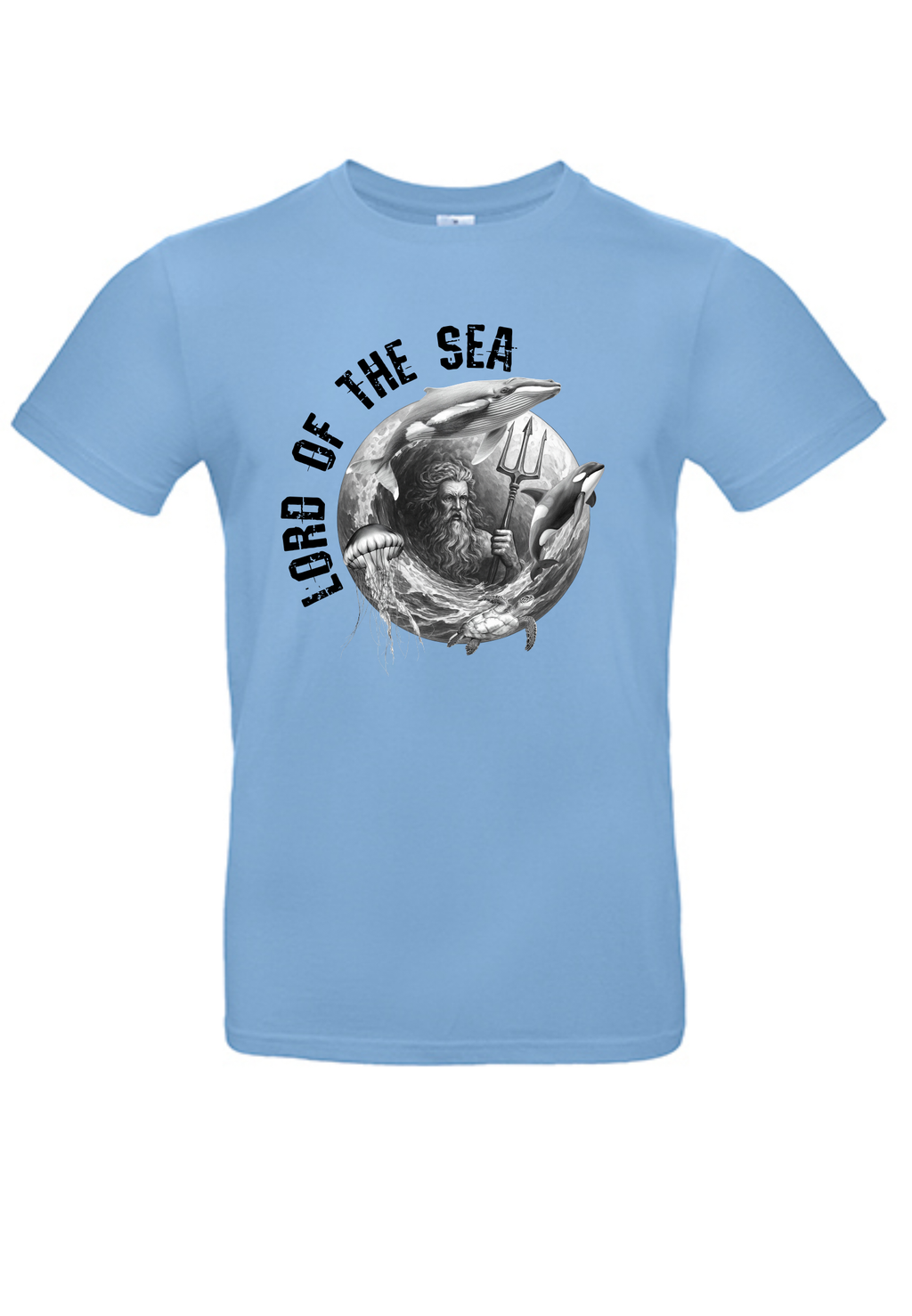 T-Shirt LORD OF THE SEA (schwarze Schrift)