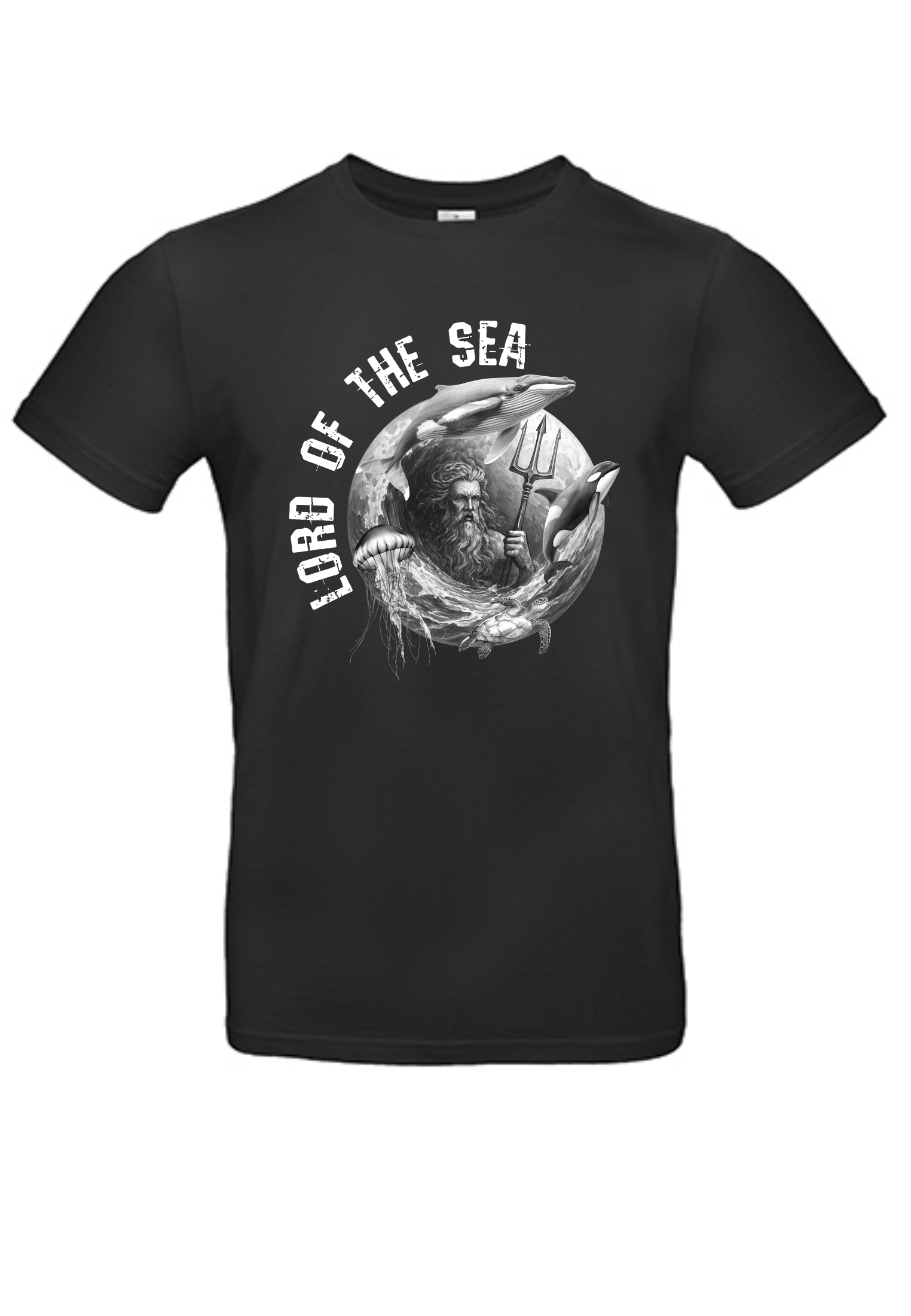 T-Shirt LORD OF THE SEA (weiße Schrift)