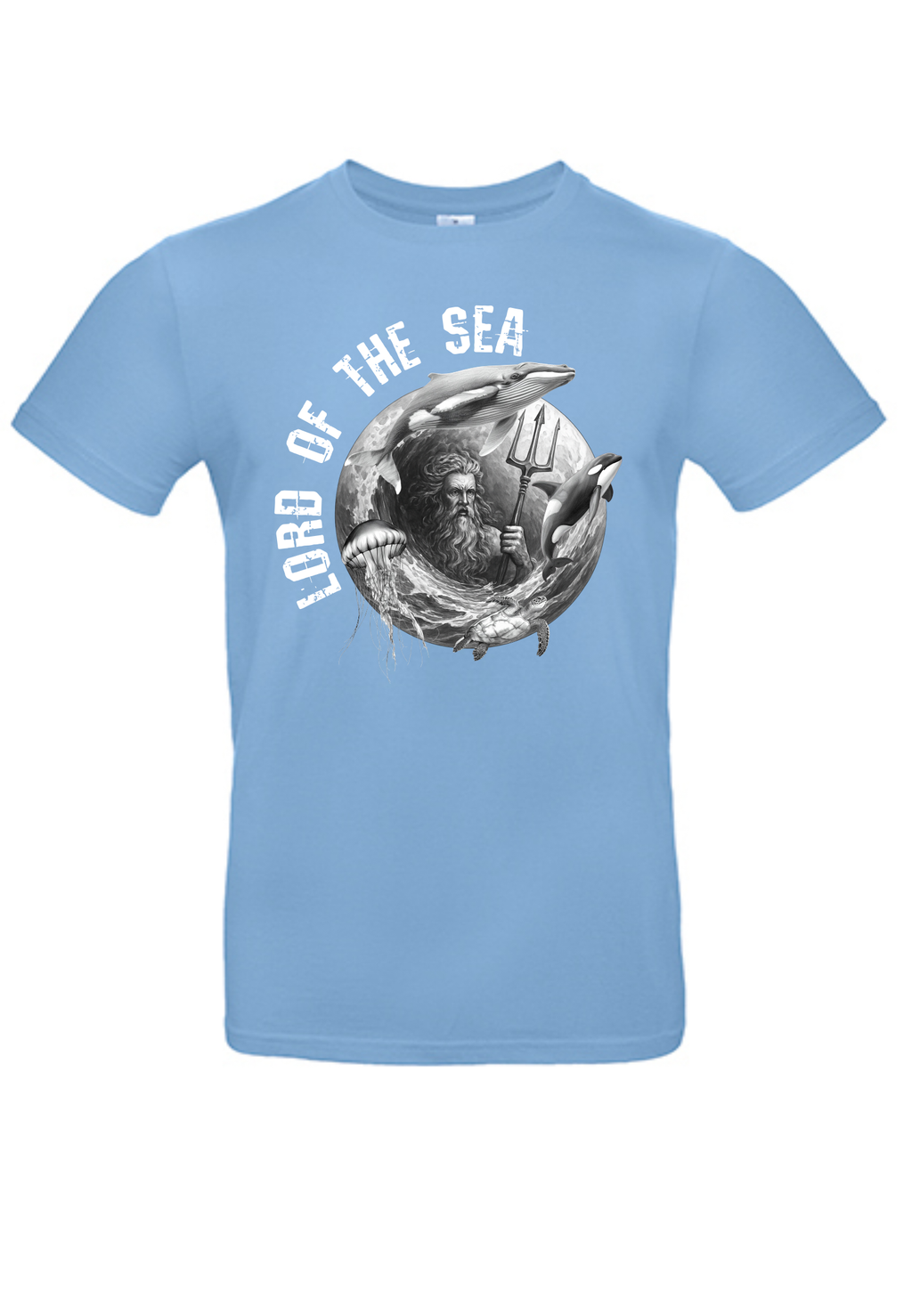 T-Shirt LORD OF THE SEA (weiße Schrift)